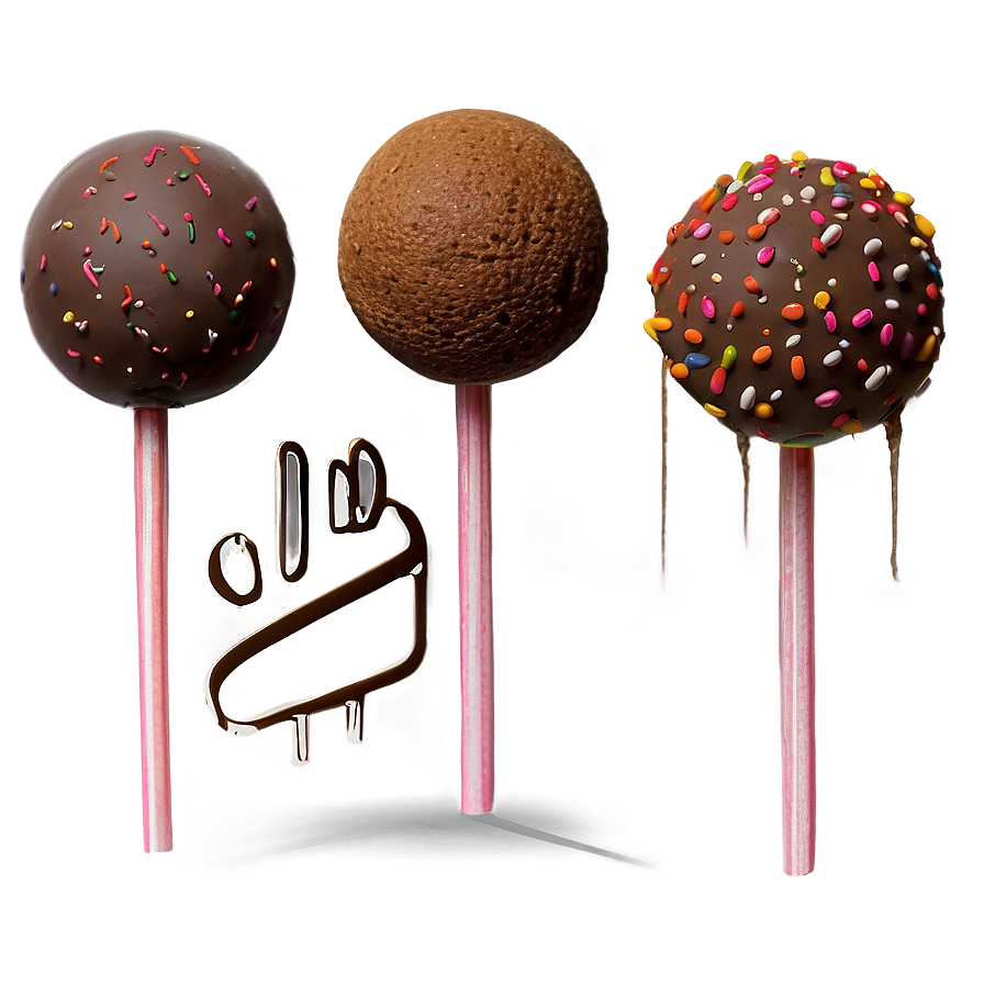 Gingerbread Cake Pops Png Ecx57