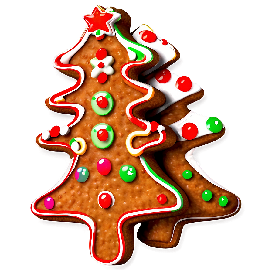 Gingerbread Christmas Tree Png 12