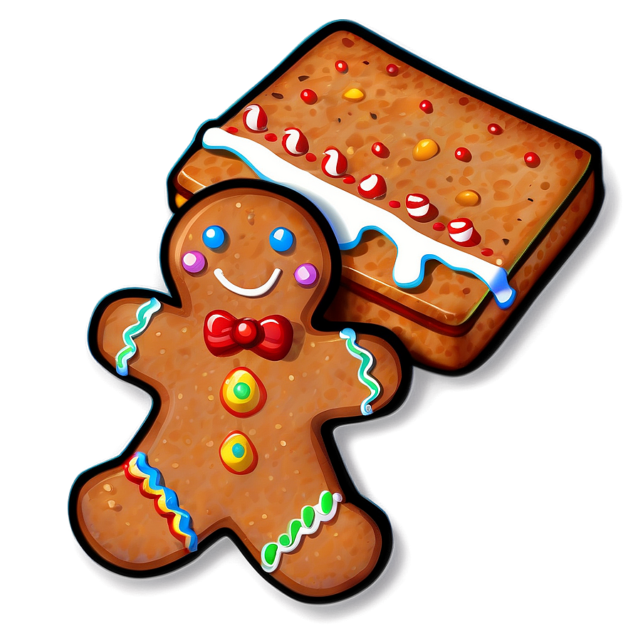 Gingerbread Clipart Png 05212024