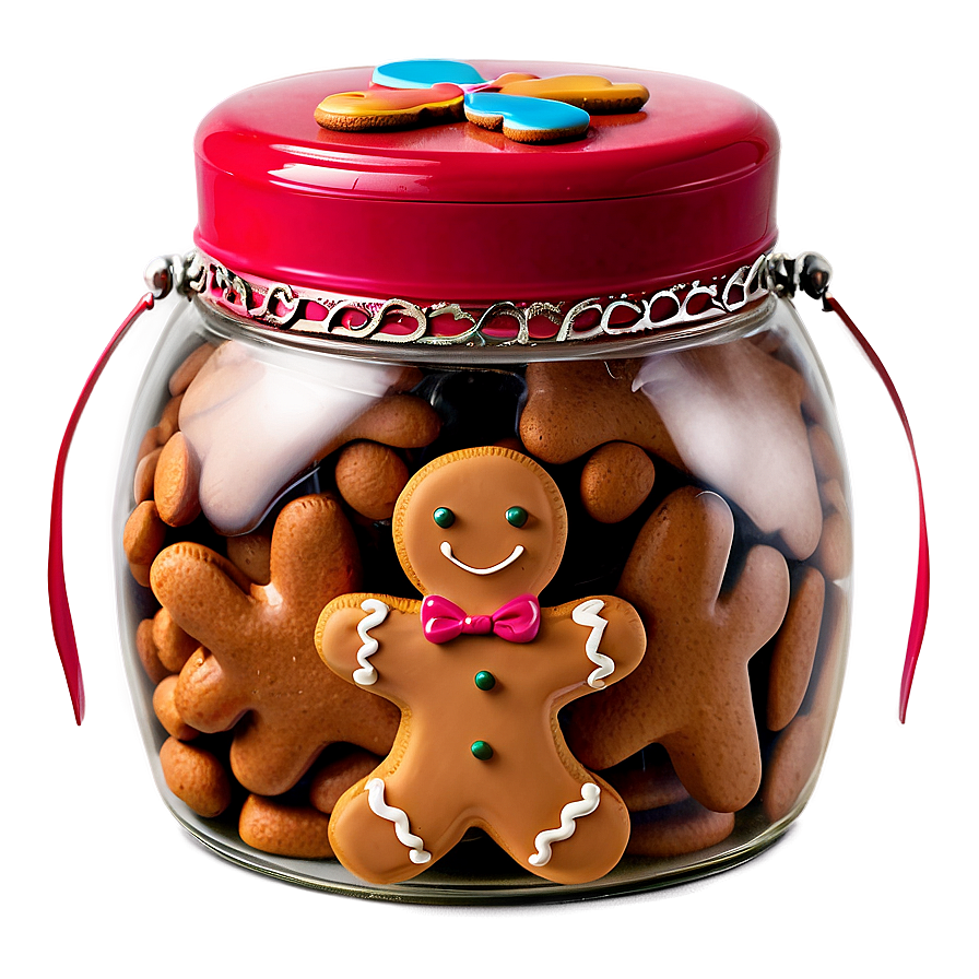 Gingerbread Cookie Jar Png 05212024