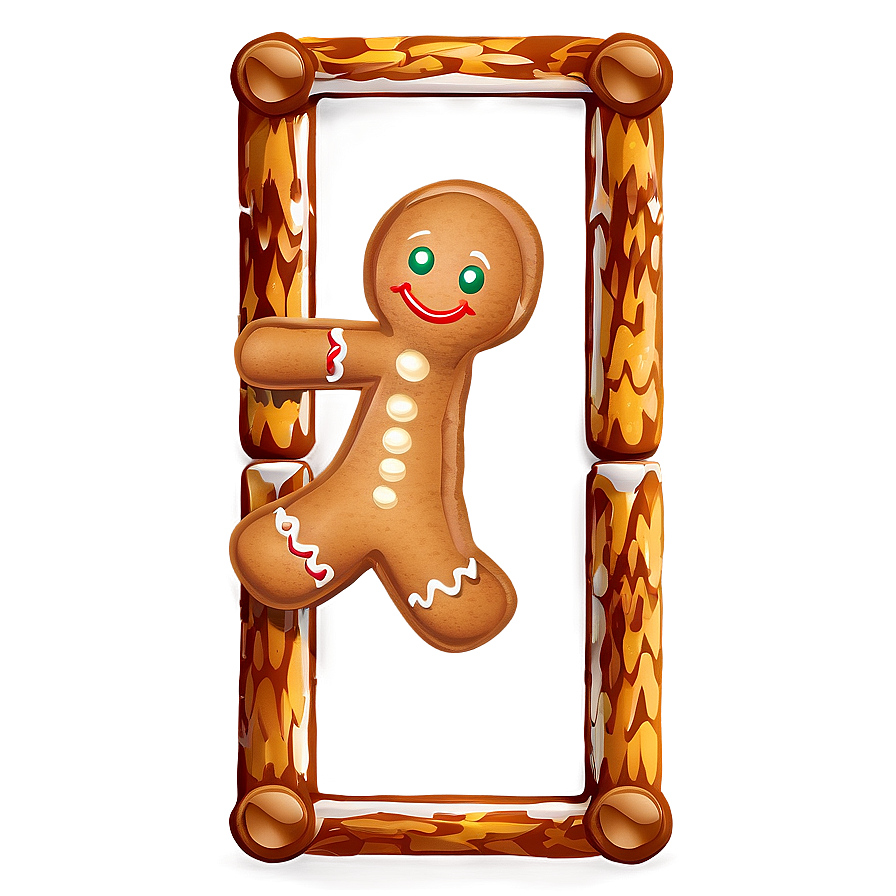 Gingerbread Frame Png 12