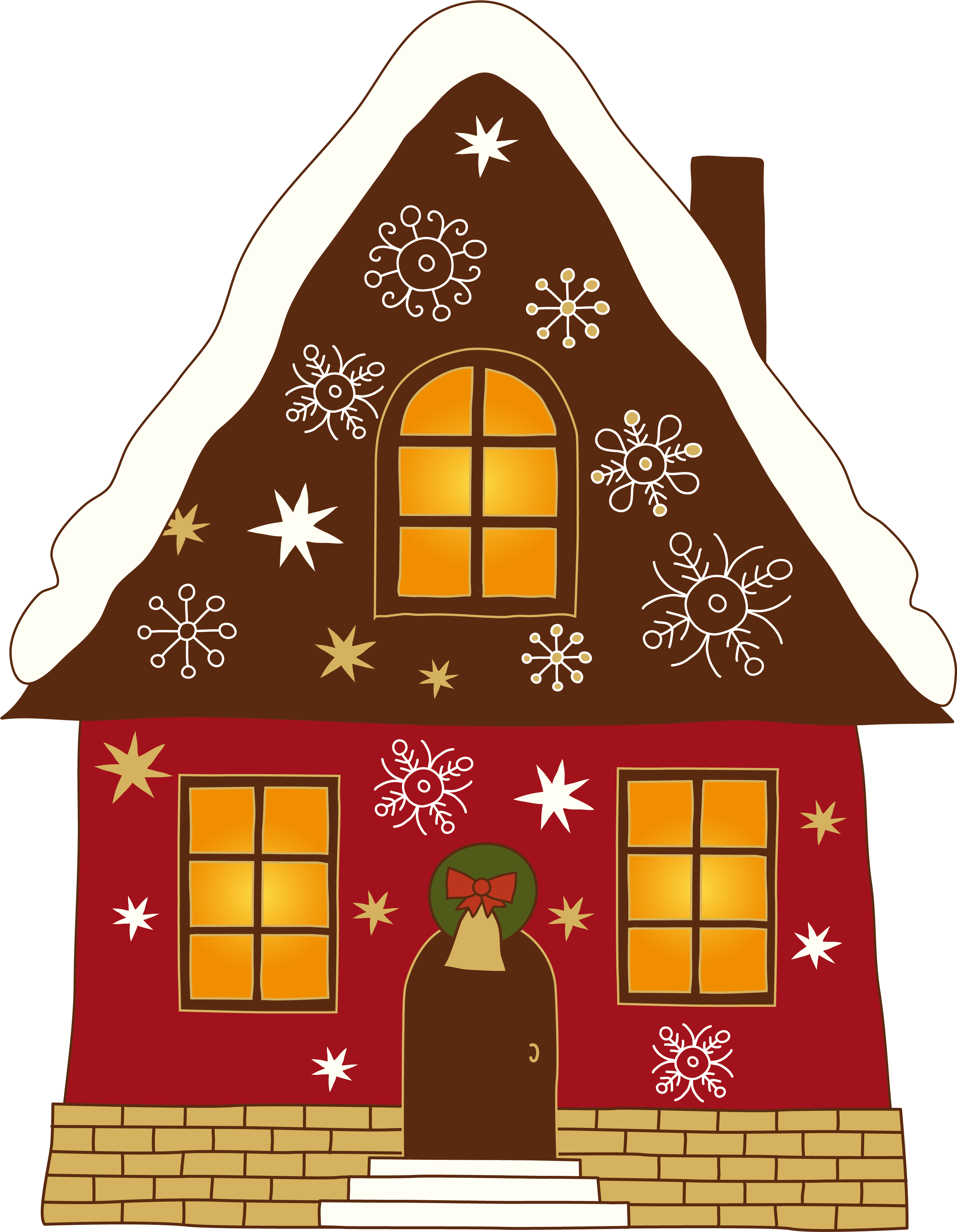 Gingerbread House Clipart