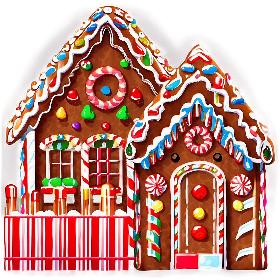 Gingerbread House Kit Png Rrd