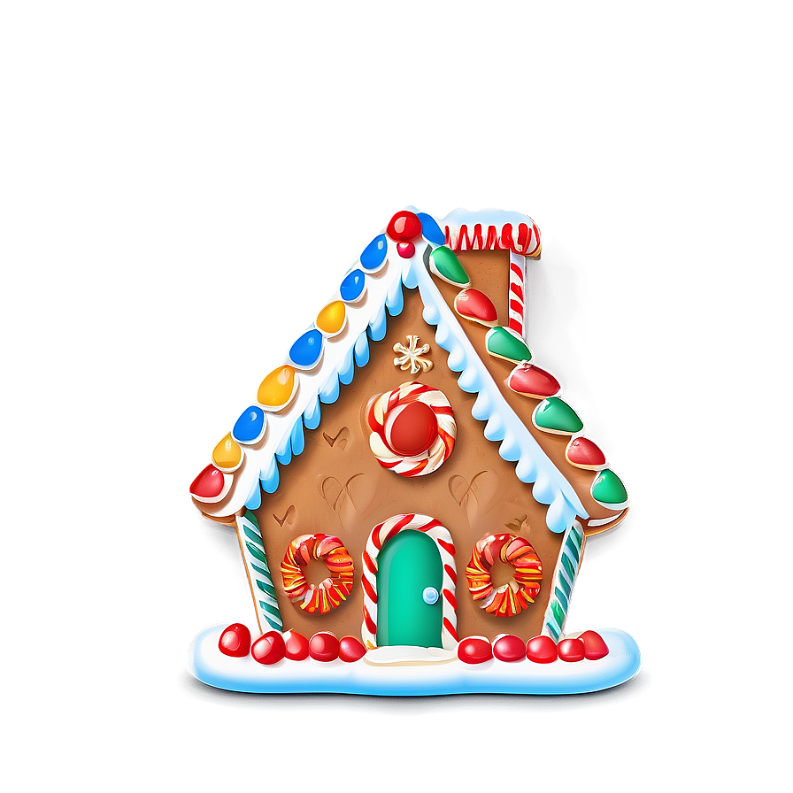 Gingerbread House Kit Png Wpv52