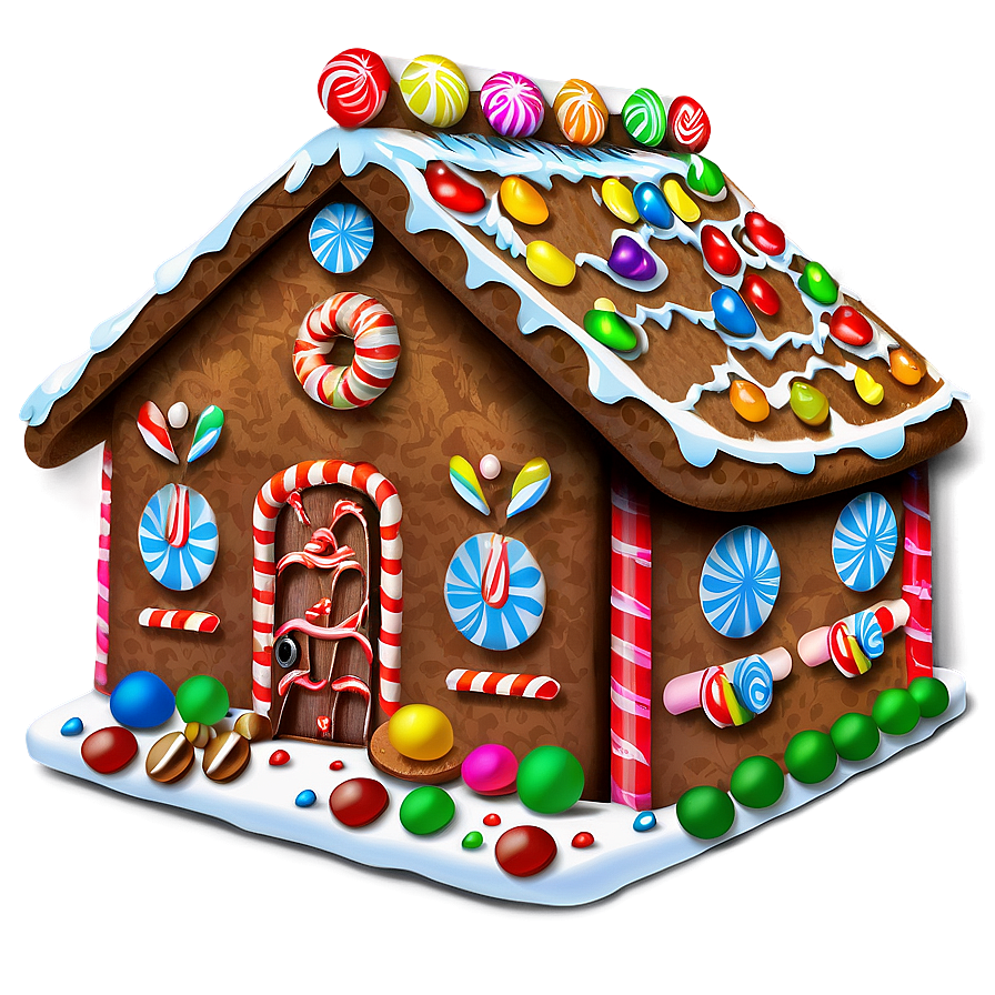 Gingerbread House Png 05212024