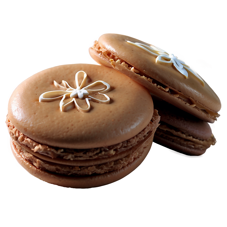 Gingerbread Macaron Png Ftf44