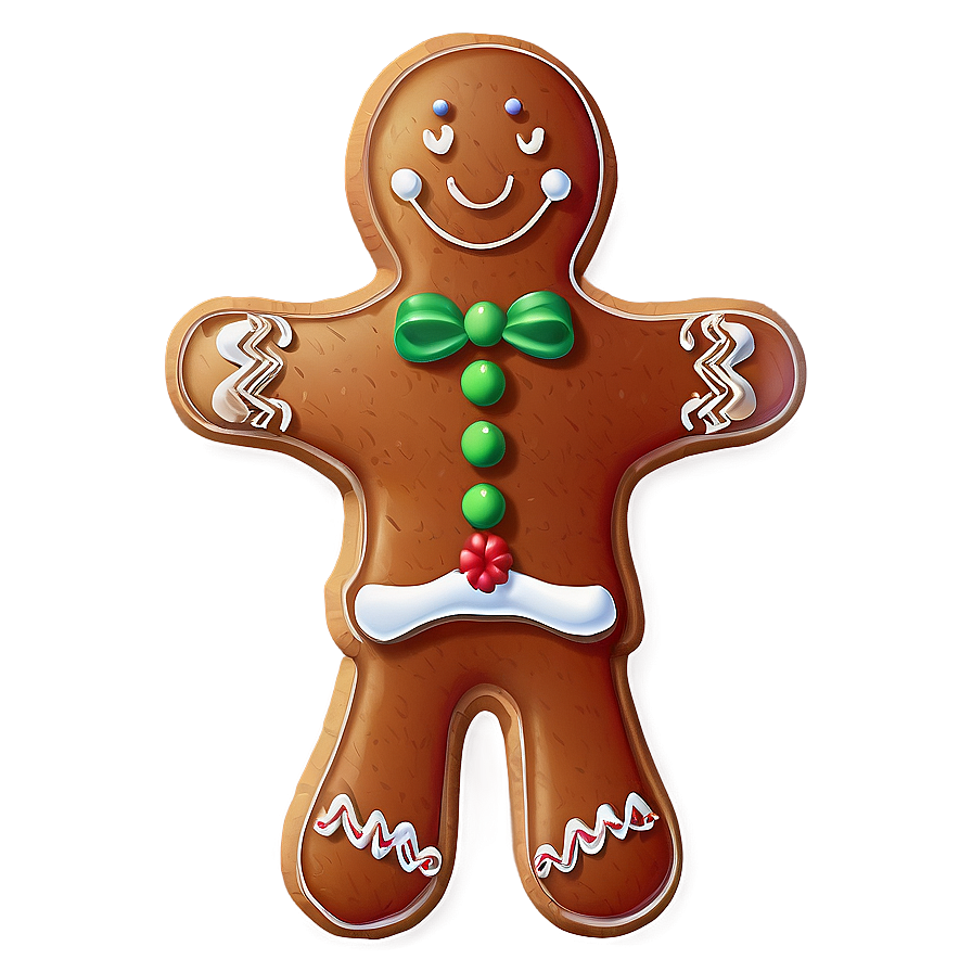 Gingerbread Man Decoration Png 05212024