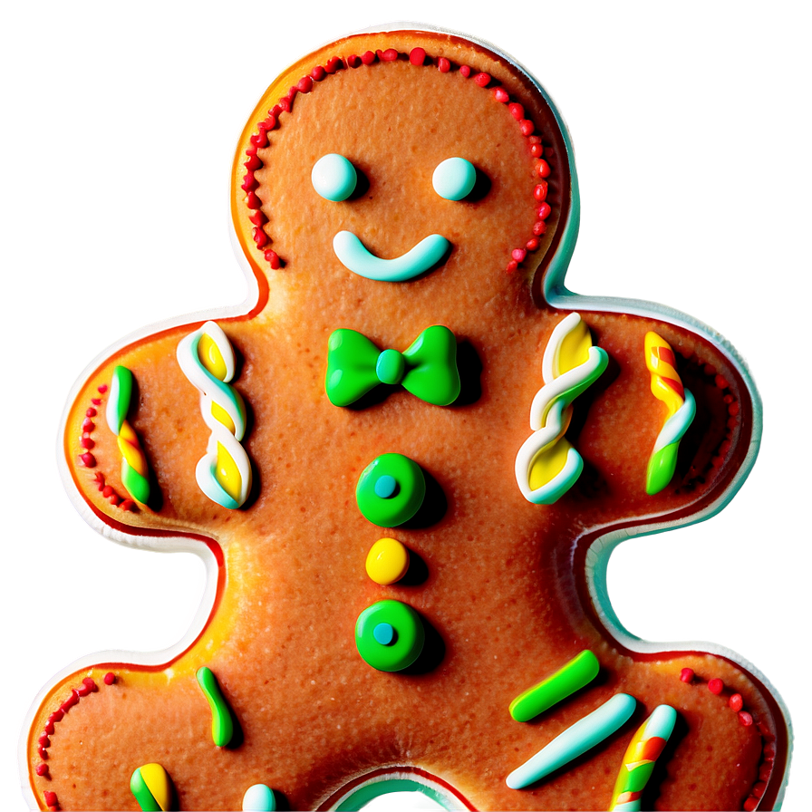 Gingerbread Man Icing Png Bbc