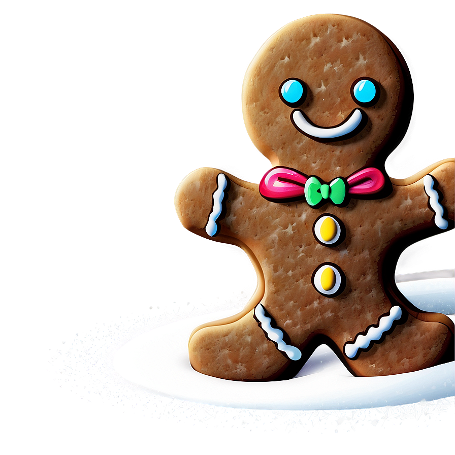 Gingerbread Man Icing Png Uwt