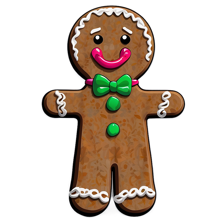 Gingerbread Man Scene Png Nci5