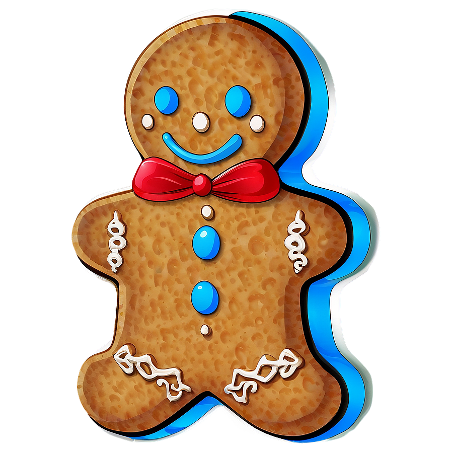 Gingerbread Man Silhouette Png Dir31