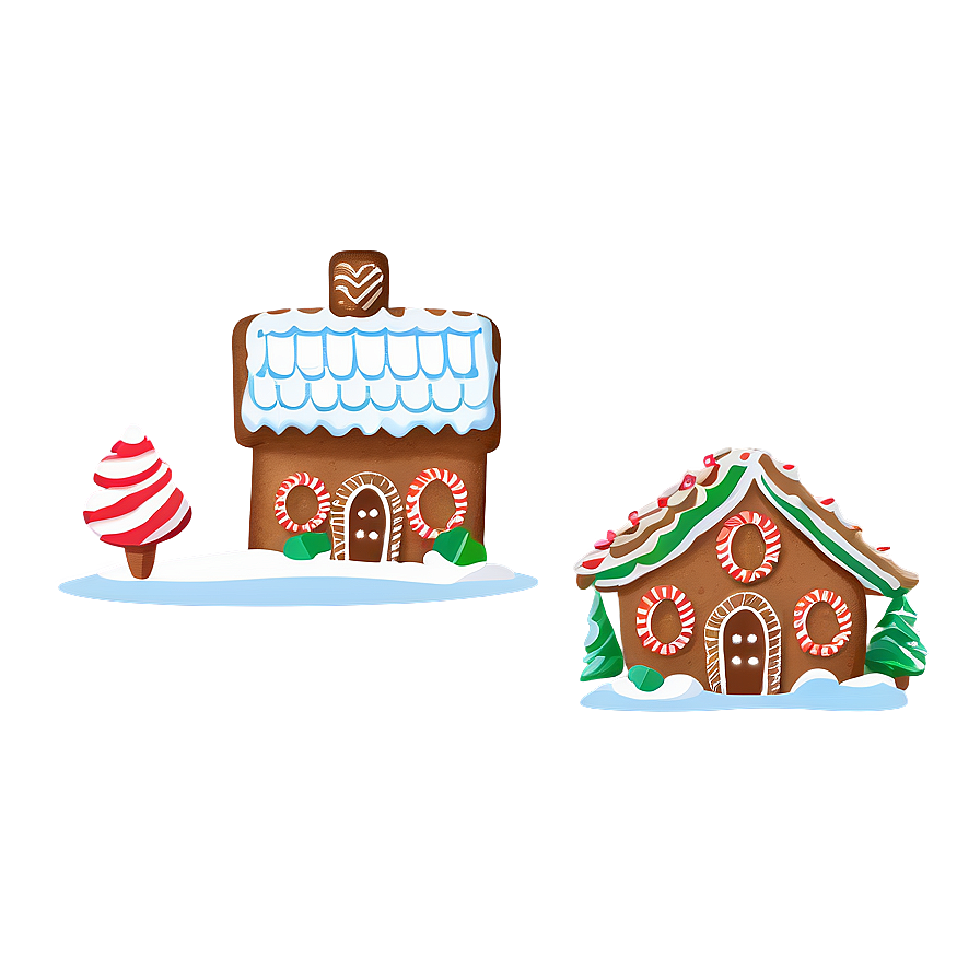 Gingerbread Village Png 05212024