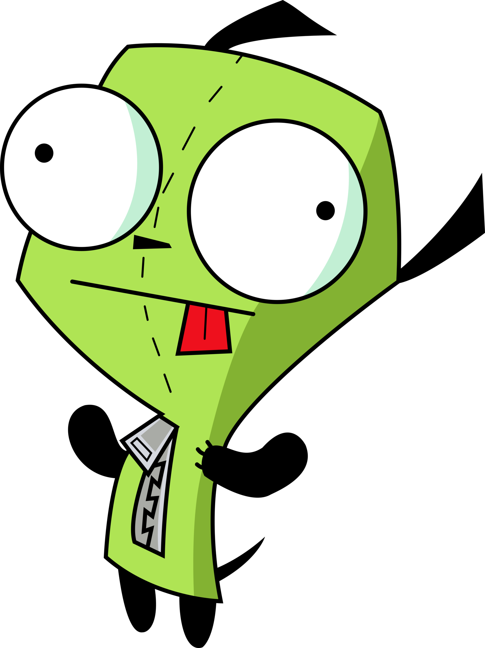 Gir Cartoon Character Standing