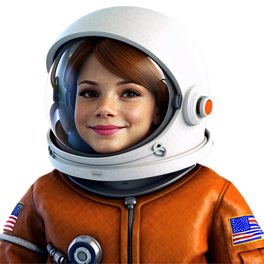 Girl Astronaut Png 05032024