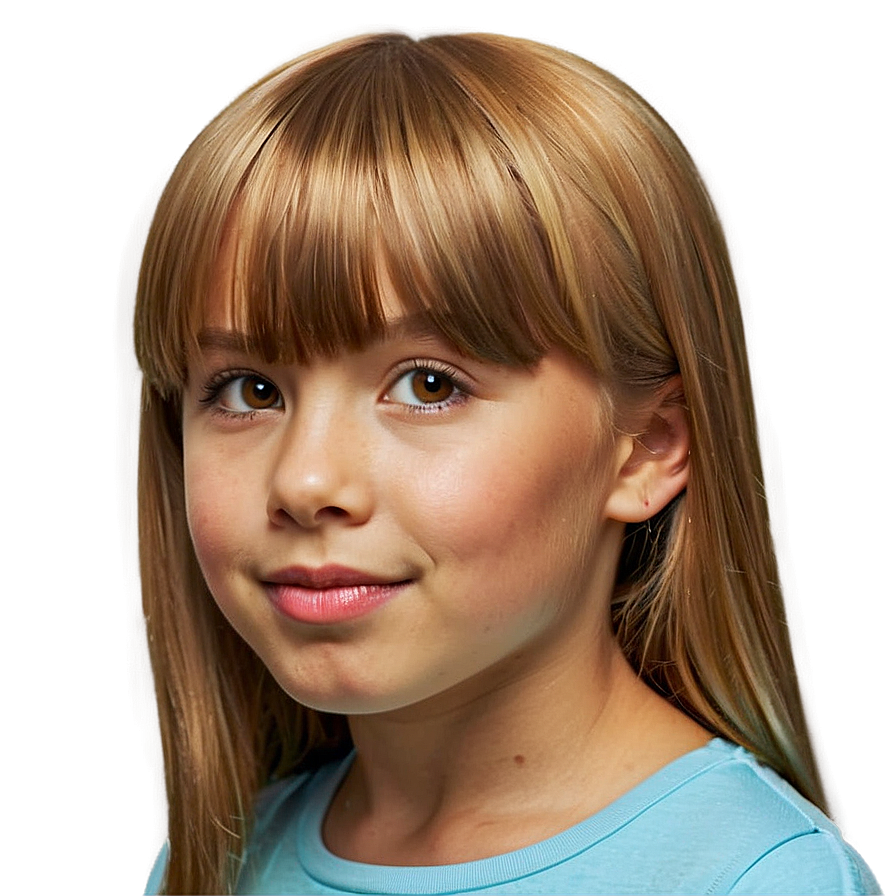 Girl Hair Bangs Png 13