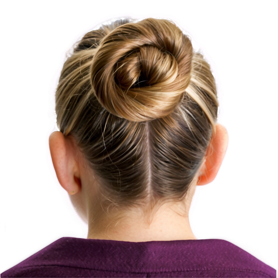 Girl Hair Bun Png Auv