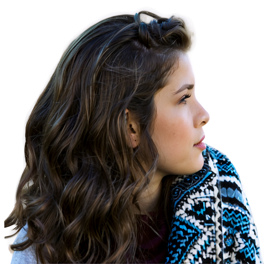 Girl Hair Profile Png Xbv87