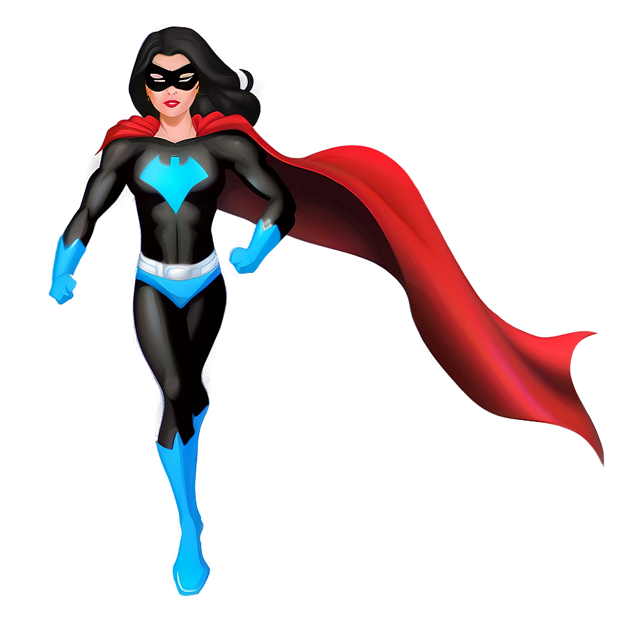 Girl Superhero Character Png 06242024