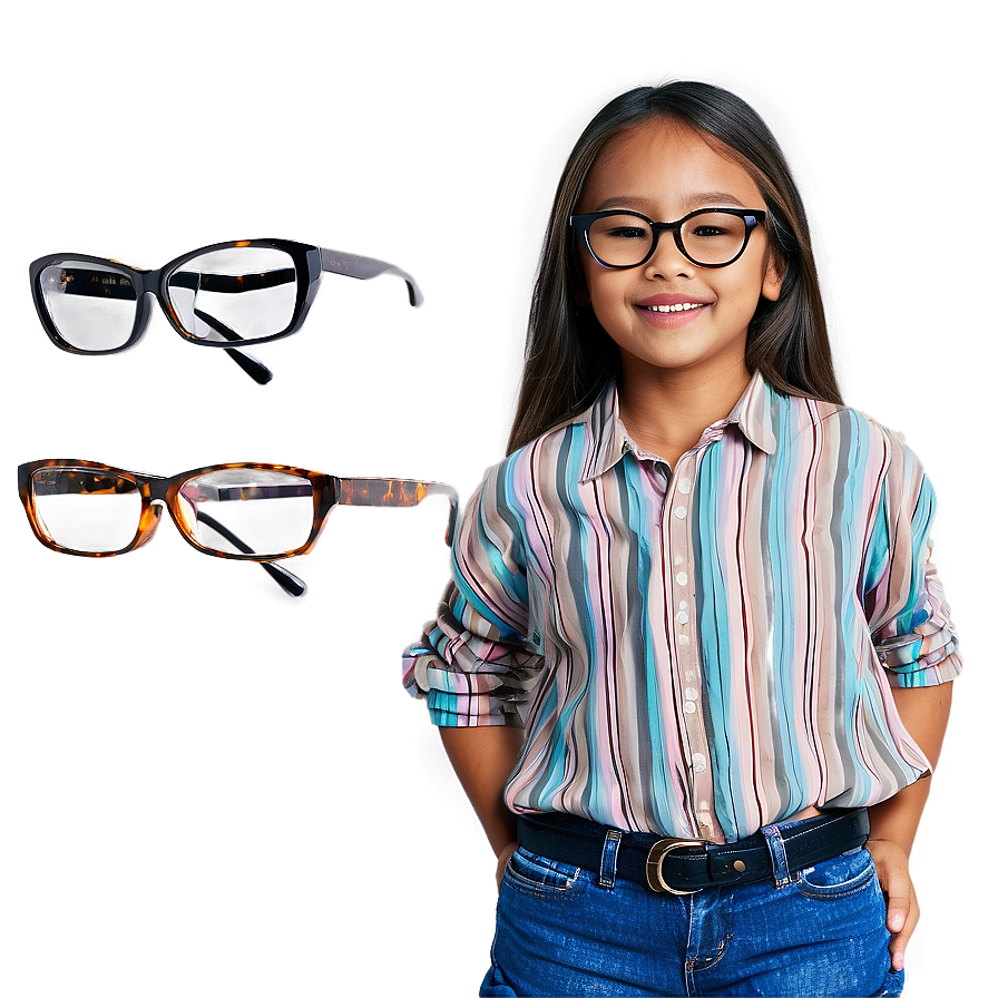 Girl With Glasses Png 81