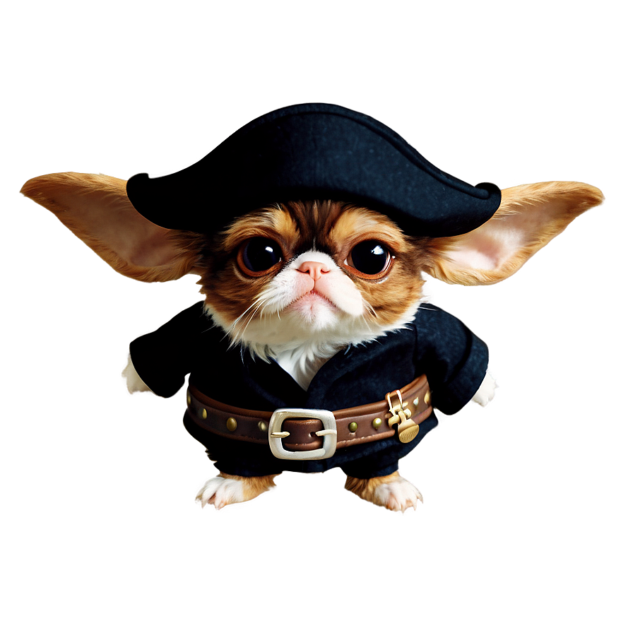 Gizmo In A Pirate Costume Png 80