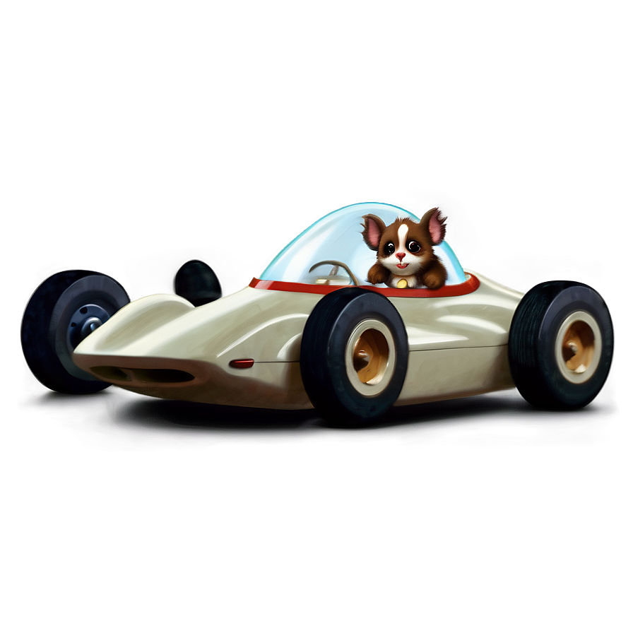 Gizmo In A Race Car Png 65