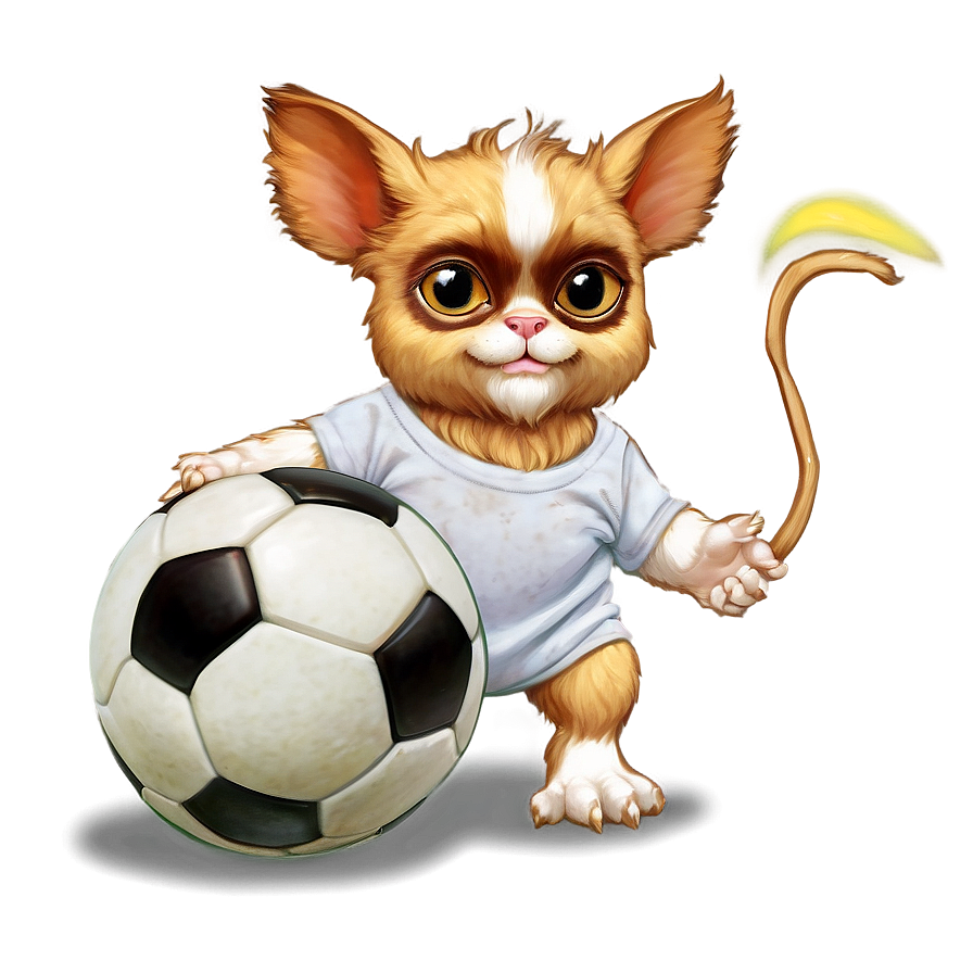 Gizmo Playing Soccer Png 21