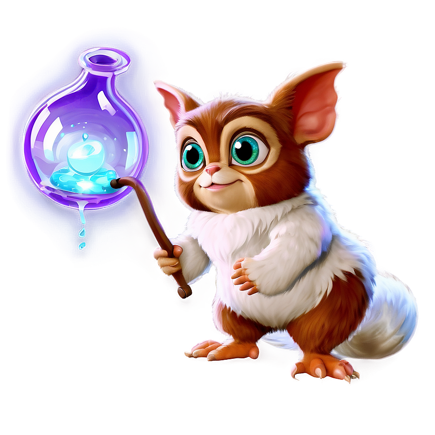 Gizmo With A Magic Potion Png 06242024