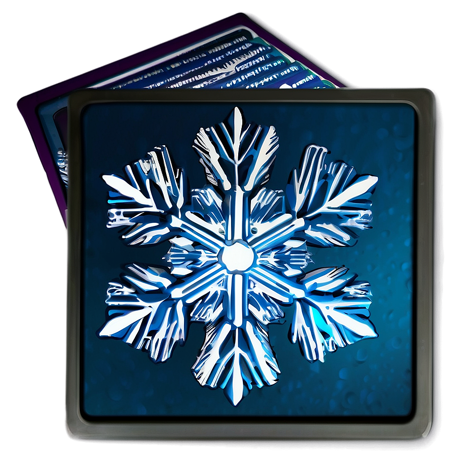 Glacial Snowflake Drawing Png 04292024