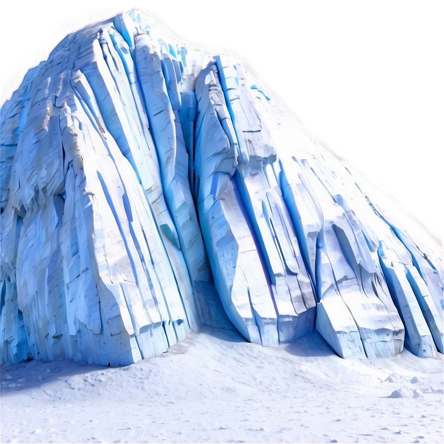 Glacier Snowy Mountain Png Bgn59