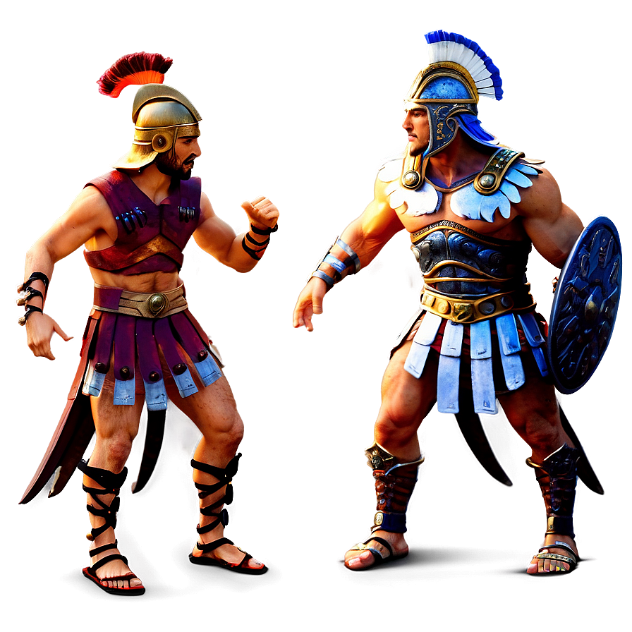 Gladiator Battle Png 06252024