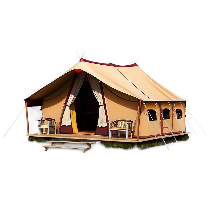 Glamping Tent Png Qus