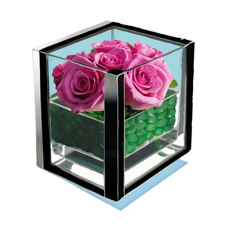 Glass Box Centerpiece Png 06282024