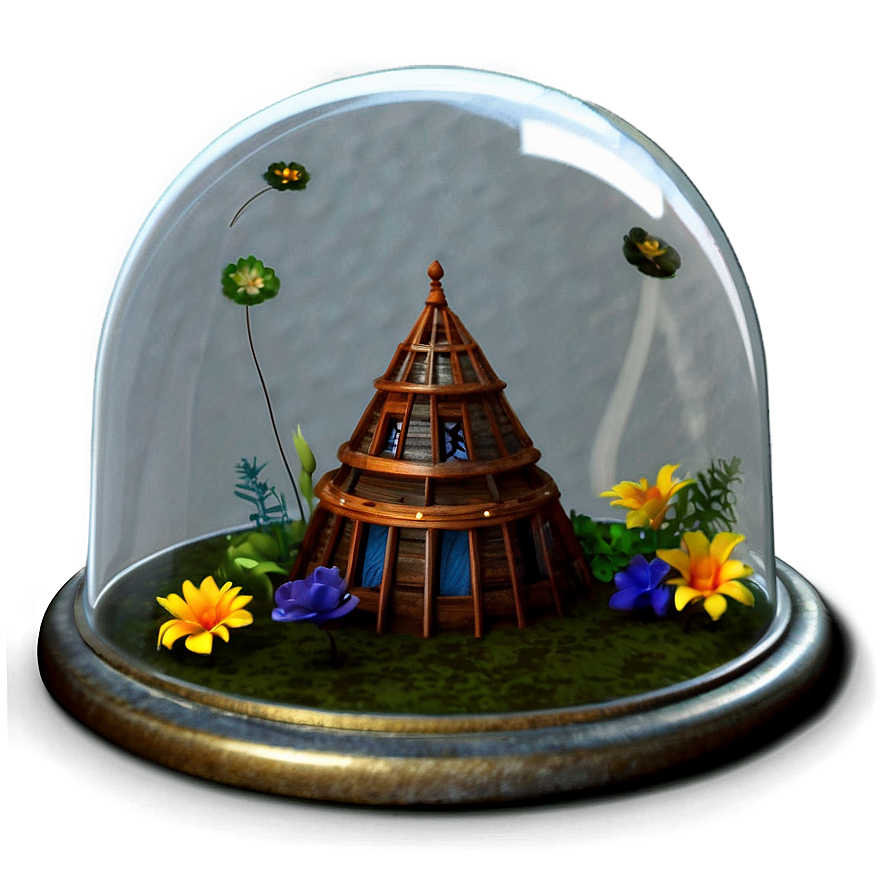 Glass Dome For Collectibles Png Rxb