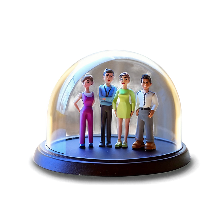 Glass Dome For Figurines Png 73