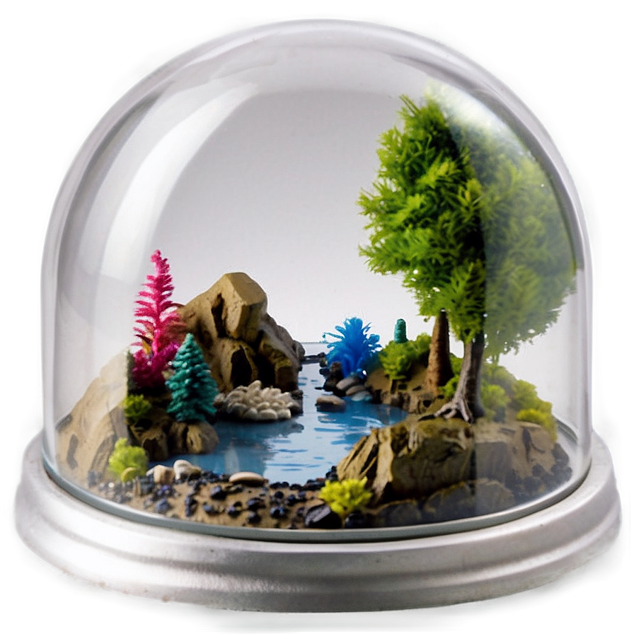 Glass Dome For Miniature Scene Png 84