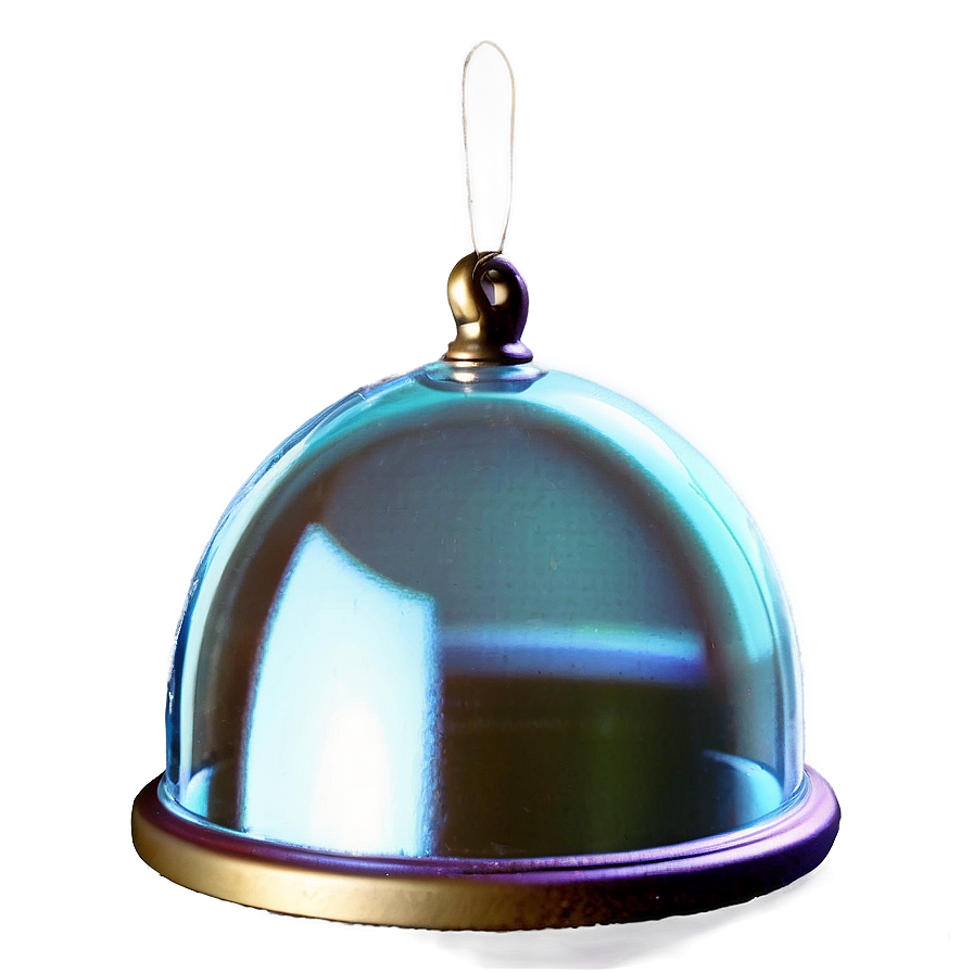 Glass Dome Ornament Display Png Mjr