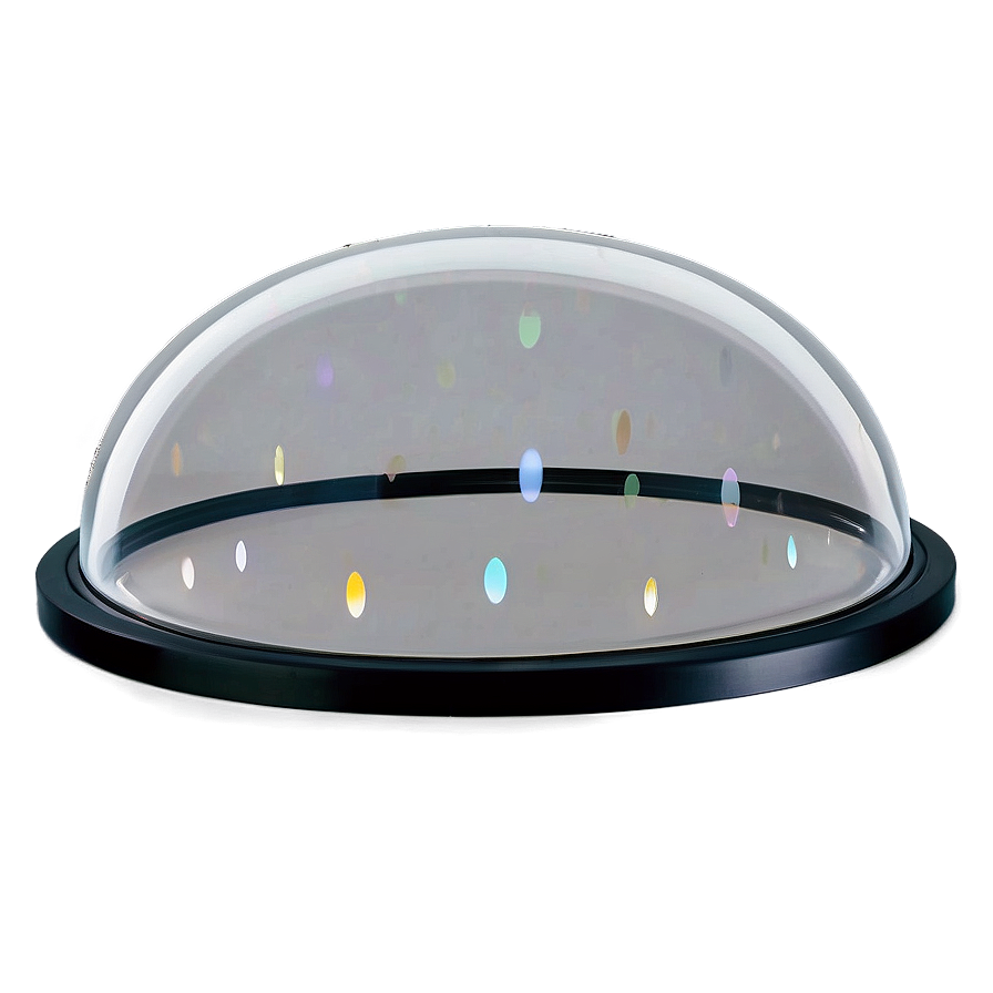 Glass Dome With Led Lights Png 06282024