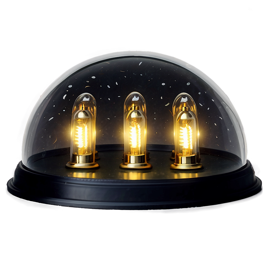 Glass Dome With Led Lights Png Hnh