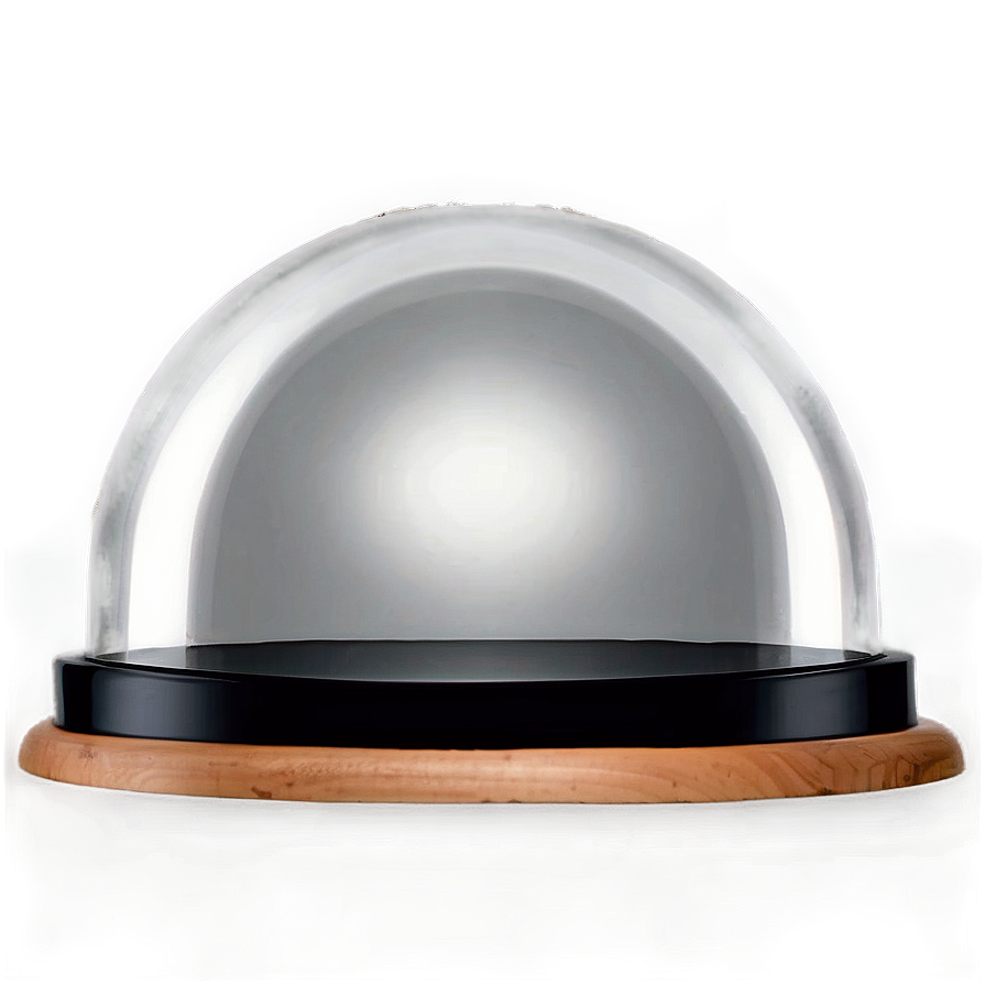 Glass Dome With Stand Png Vwg