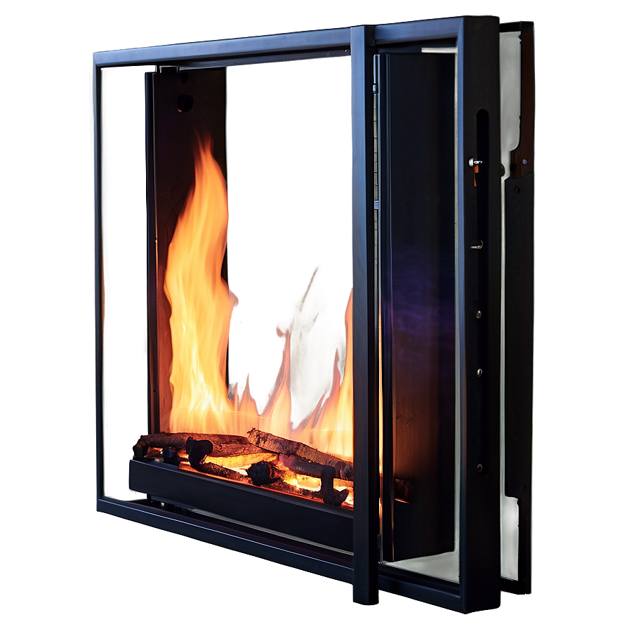 Glass Door For Fireplace Png 06122024