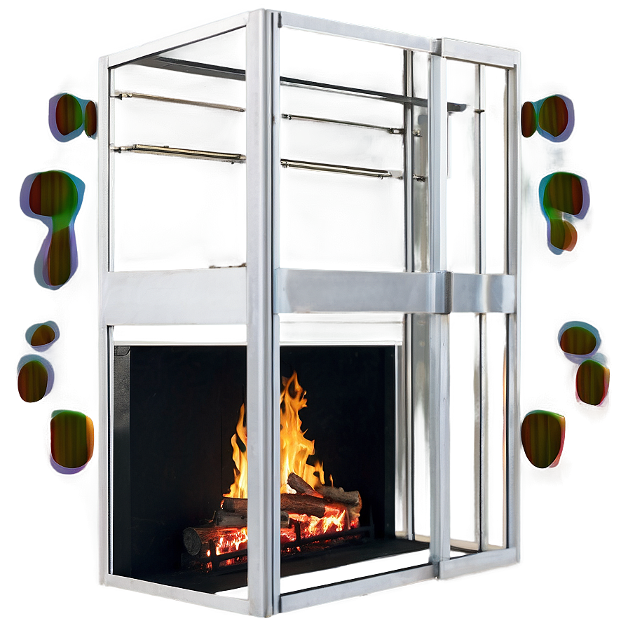 Glass Door For Fireplace Png 06122024