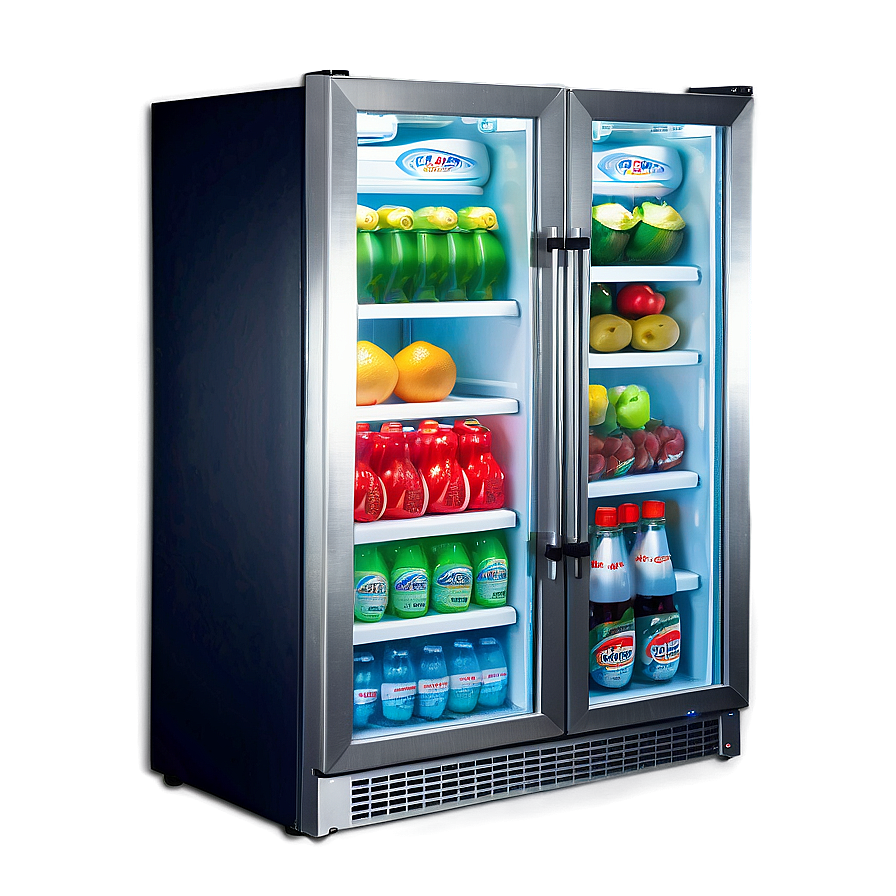 Glass Door Refrigerator Png 41