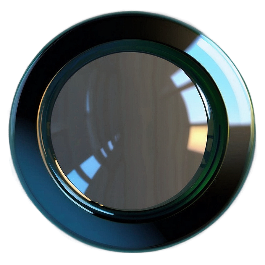 Glass Effect 3d Circle Png 06272024