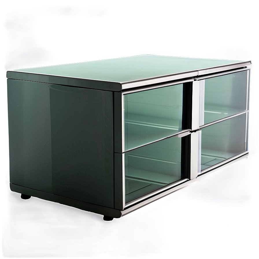 Glass Filing Cabinet Png 06272024