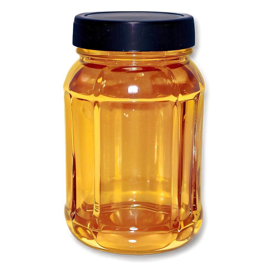 Glass Honey Jar Png 06212024