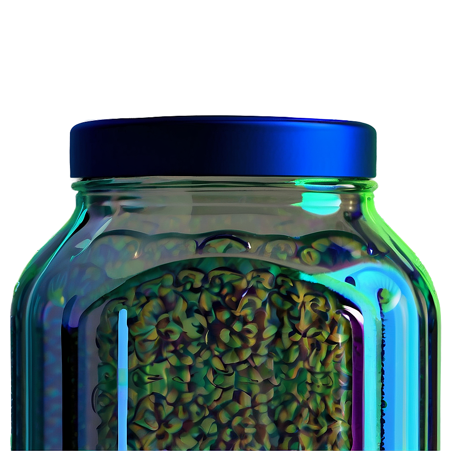 Glass Jar For Storage Png 06132024