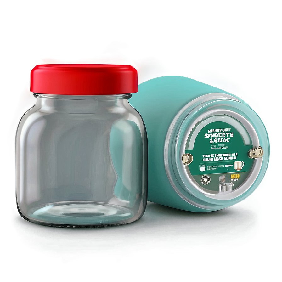 Glass Jar With Silicone Sleeve Png 70