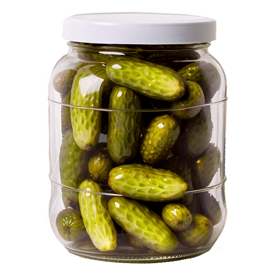 Glass Pickle Jar Png 06212024