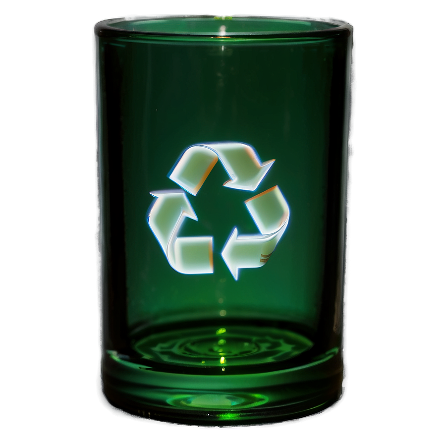 Glass Recycling Emblem Png Vis