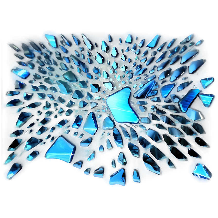 Glass Shards Effect Png Vhp